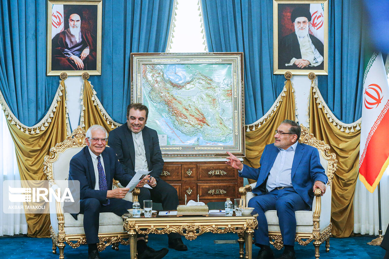 تصاویر: دیدار جوزف بورل با علی شمخانی