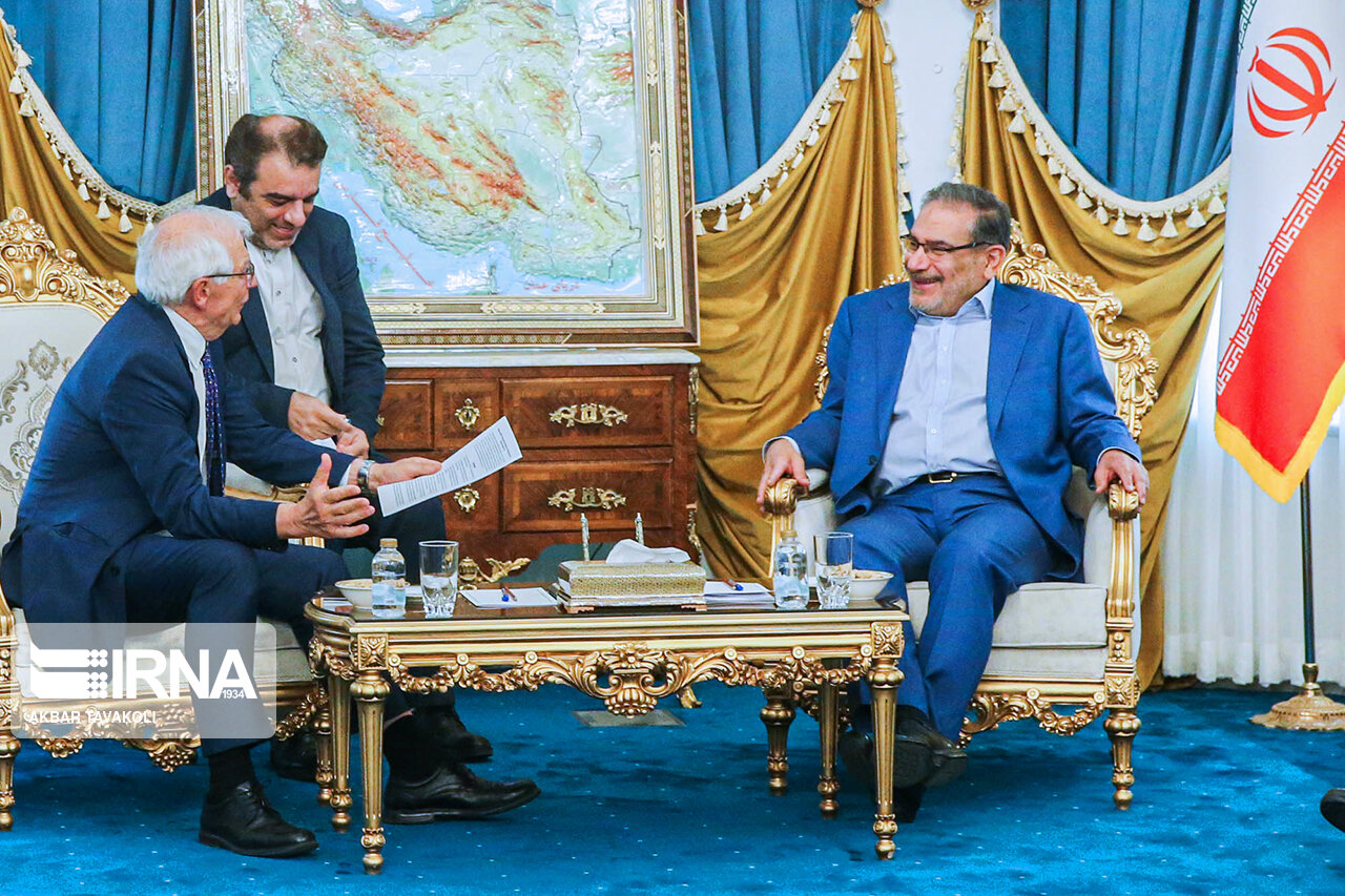 تصاویر: دیدار جوزف بورل با علی شمخانی