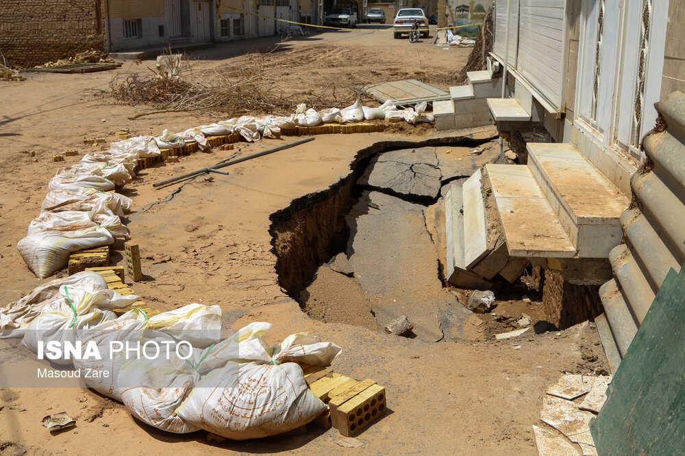 تصاویر: خسارات ناشی از سیل در یزد