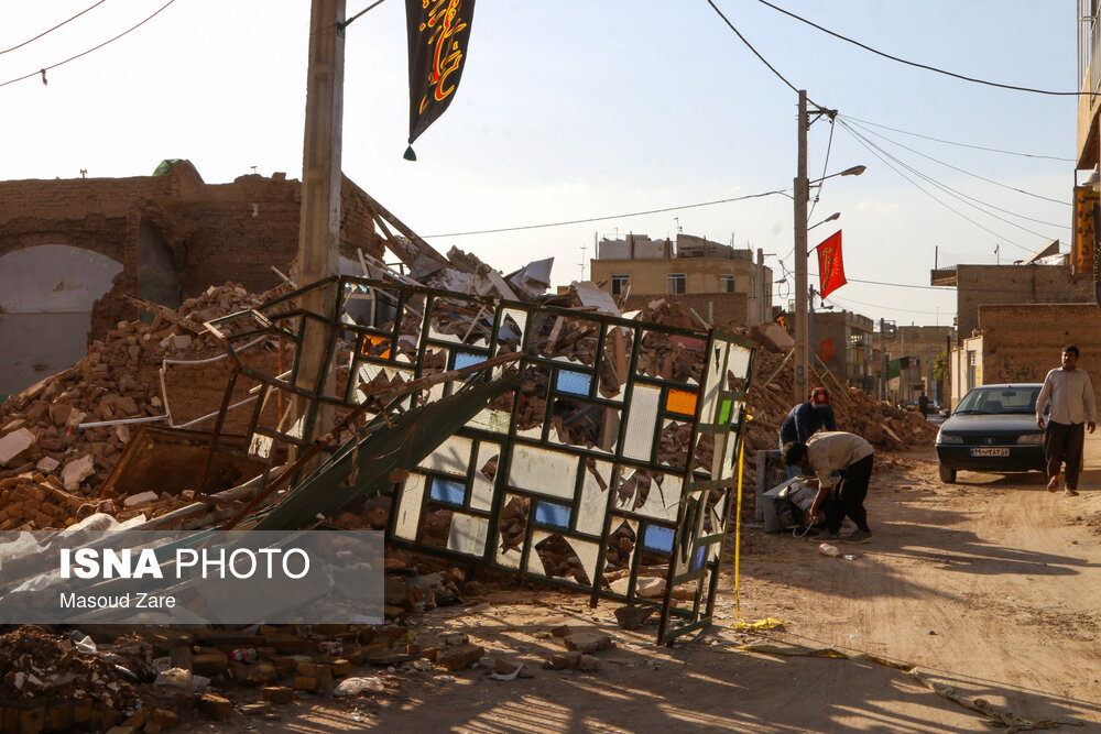 تصاویر: خسارات ناشی از سیل در یزد