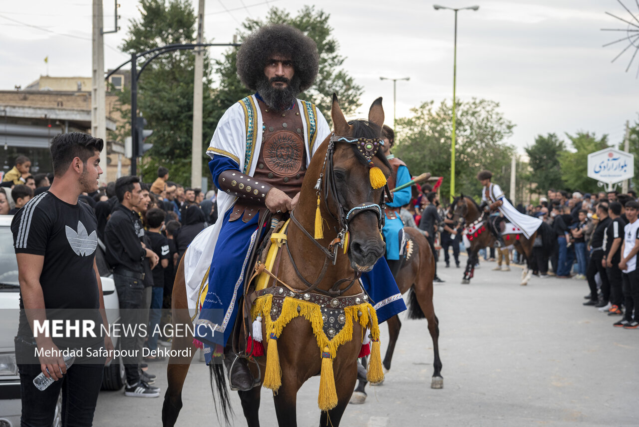 تصاویر: حرکت نمادین کاروان امام حسین(ع)