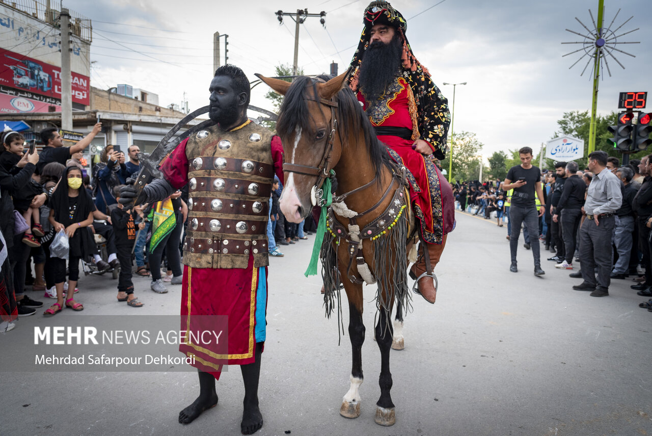 تصاویر: حرکت نمادین کاروان امام حسین(ع)