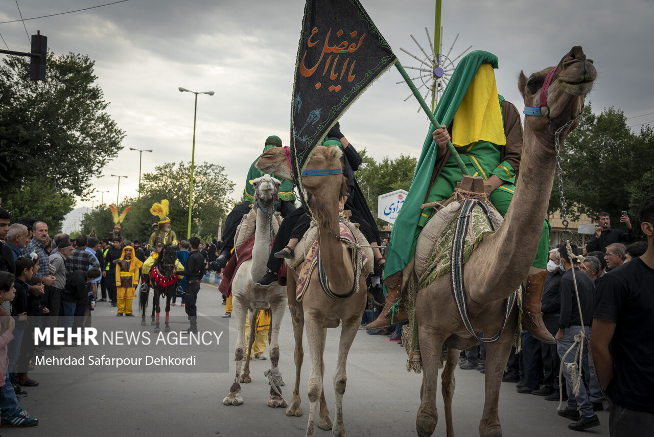 تصاویر: حرکت نمادین کاروان امام حسین(ع)