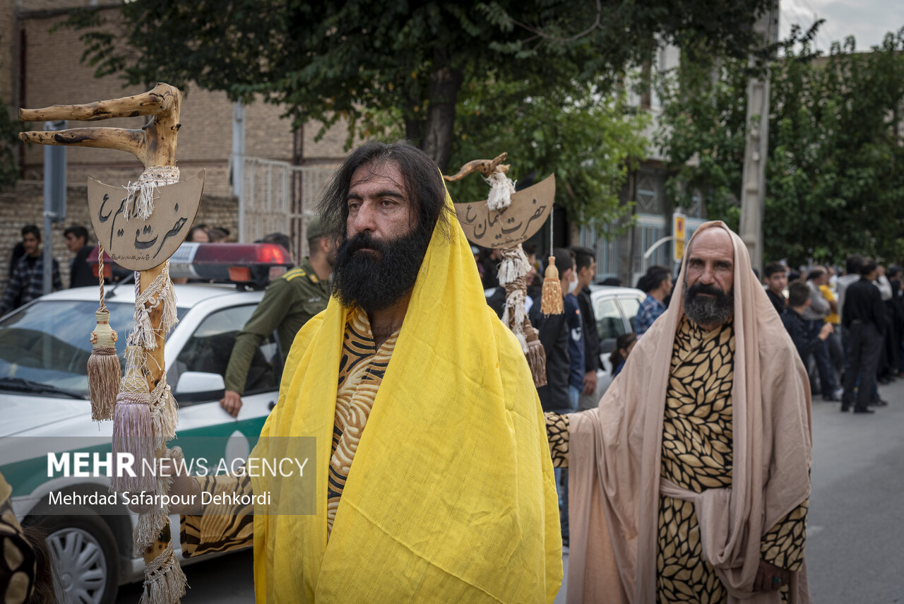 تصاویر: حرکت نمادین کاروان امام حسین(ع)