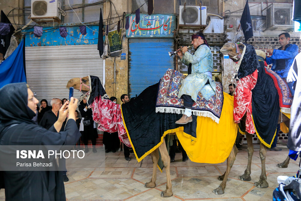 تصاویر: تعزیه سیار در بازار تاریخی اراک