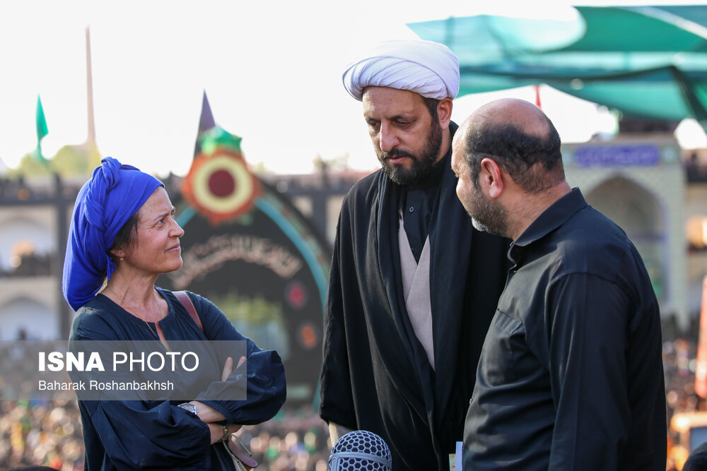 تصاویر: حضور گردشگران خارجی در آیین&zwnj;های محرم یزد