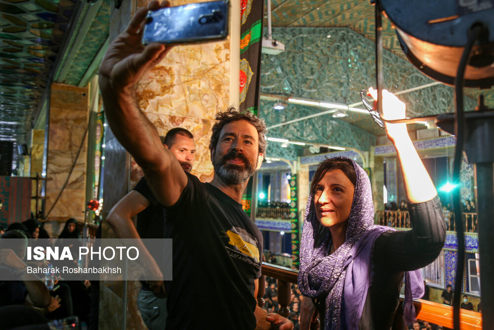 تصاویر: حضور گردشگران خارجی در آیین‌های محرم یزد