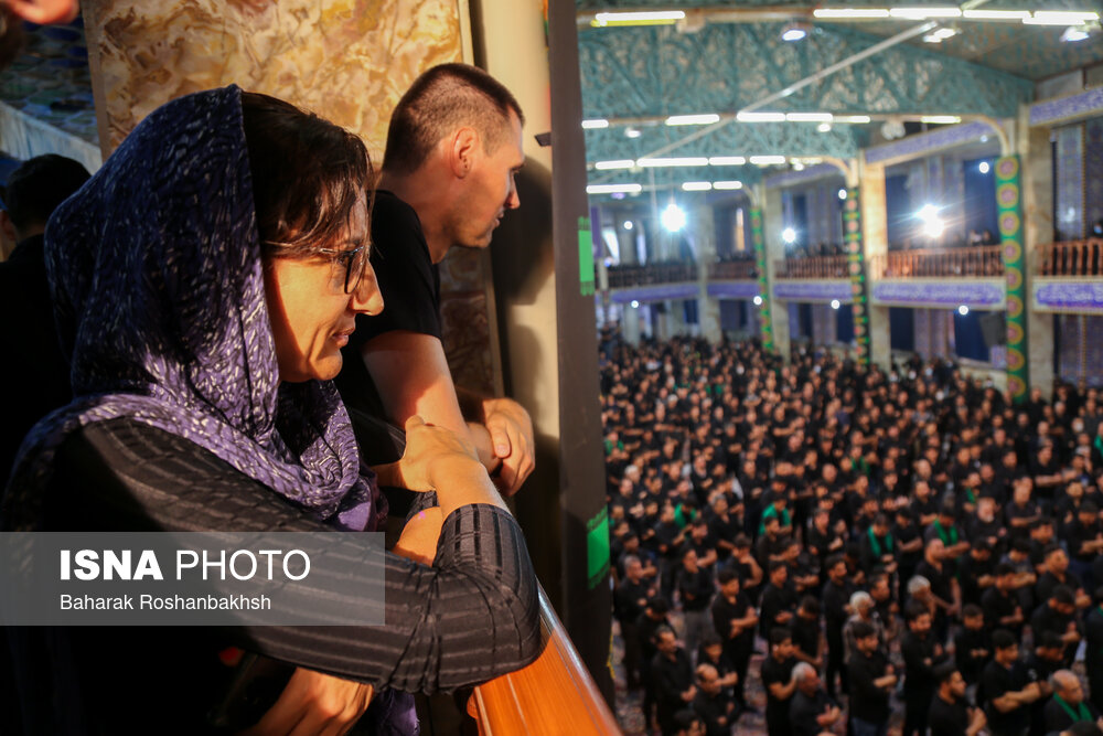 تصاویر: حضور گردشگران خارجی در آیین&zwnj;های محرم یزد