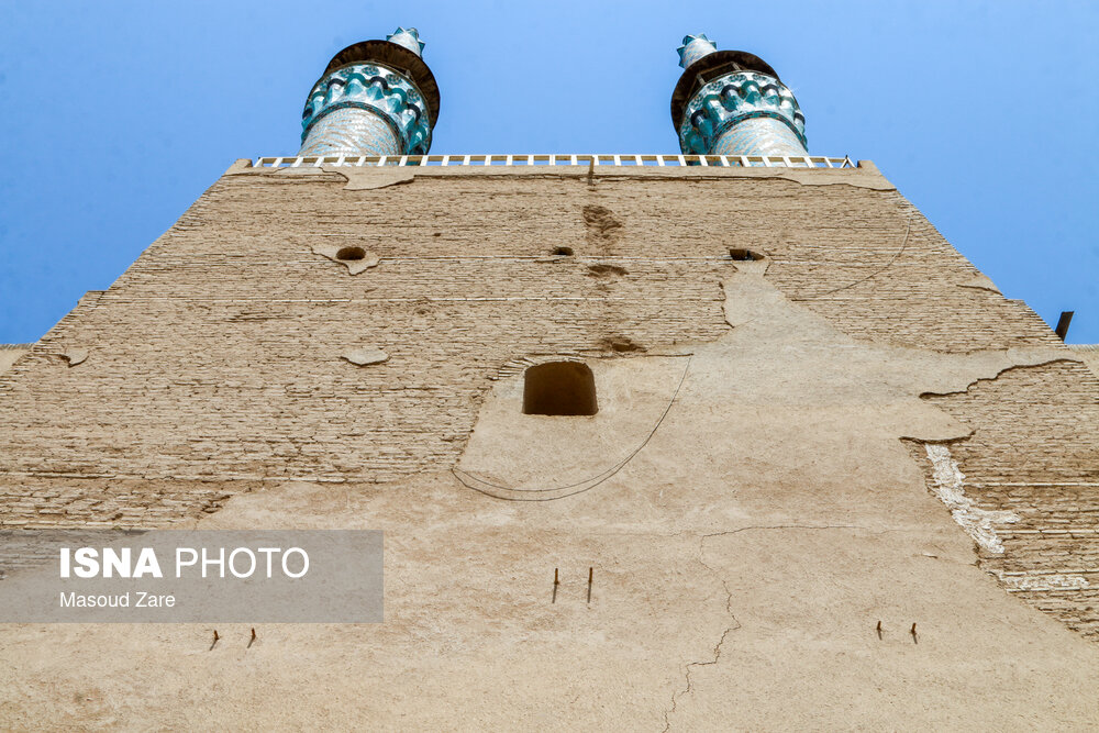 تصاویر: وضعیت بنای تاریخی &laquo;امیرچقماق&raquo; پس از سیل اخیر