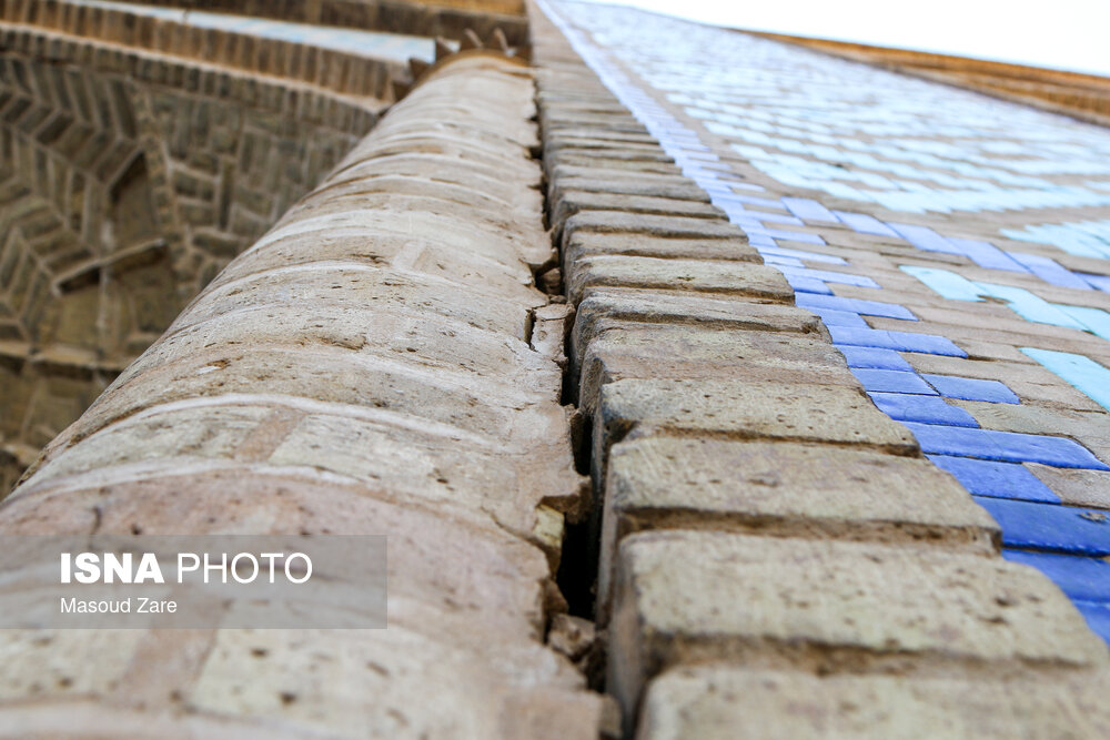 تصاویر: وضعیت بنای تاریخی «امیرچقماق» پس از سیل اخیر