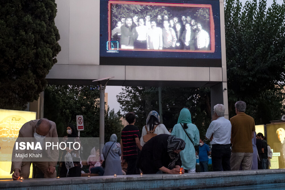 تصاویر: مراسم یادبود هوشنگ ابتهاج در خانه هنرمندان