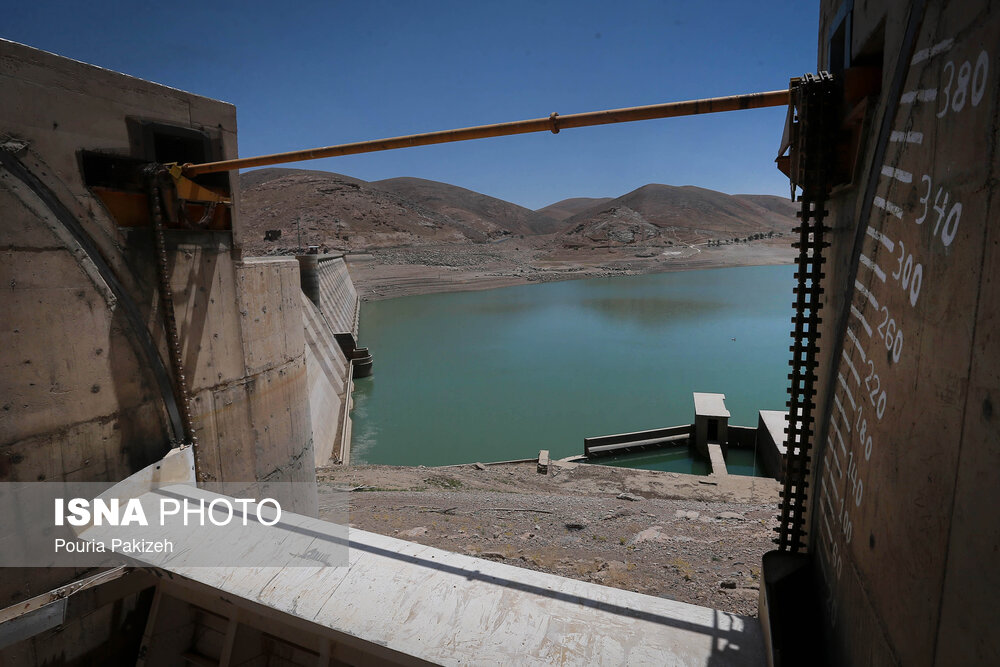 تصاویر: وضعیت سد اکباتان - همدان