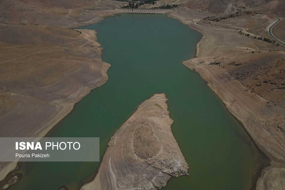 تصاویر: وضعیت سد اکباتان - همدان