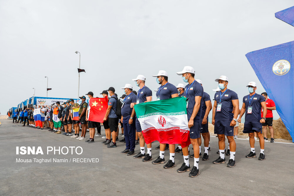 تصاویر: هفتمین دوره مسابقات بین‌المللی نظامی «غواصی عمق ۲۰۲۲»