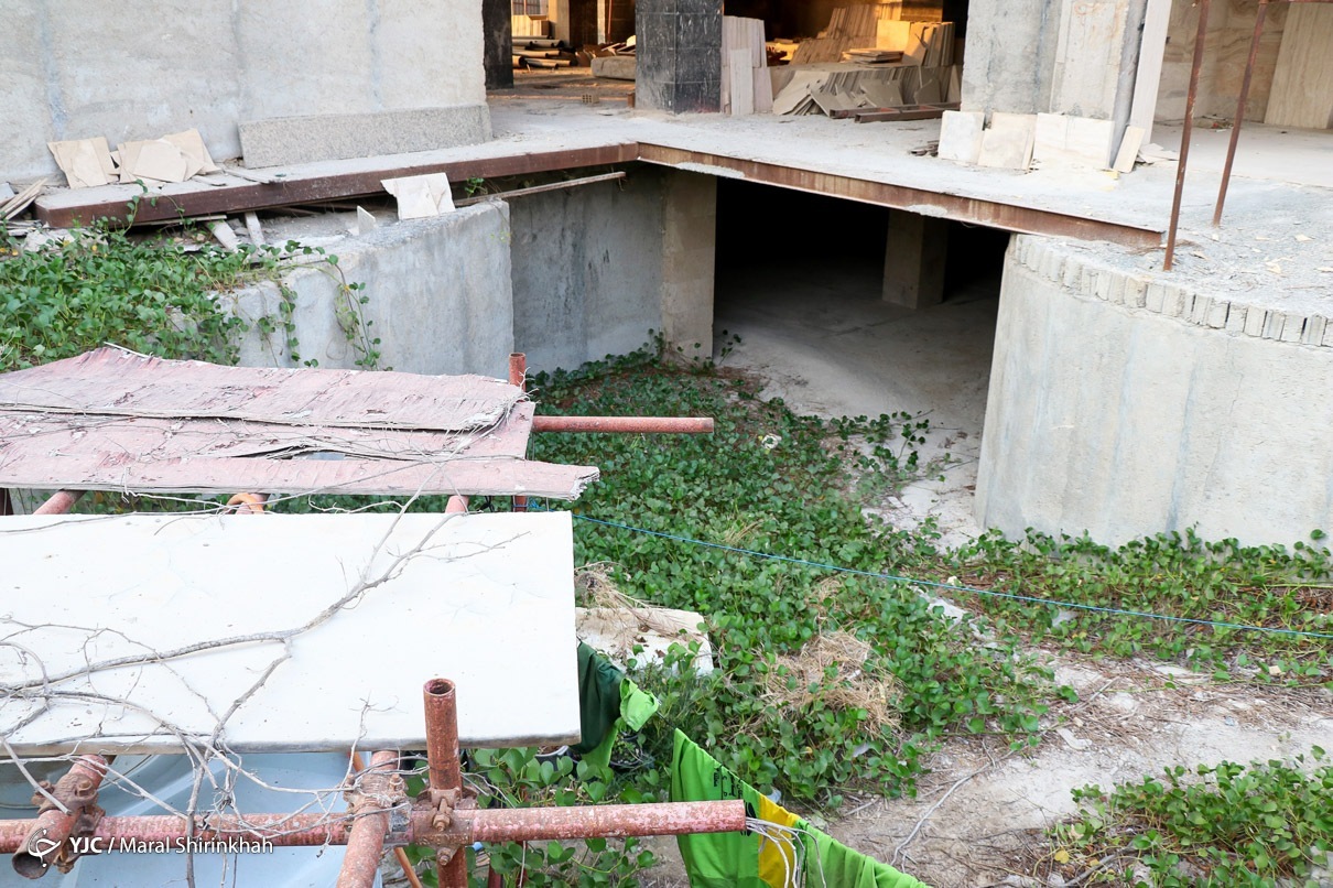 تصاویر: ساختمان‌های میلیاردی ناتمام - جزیره کیش