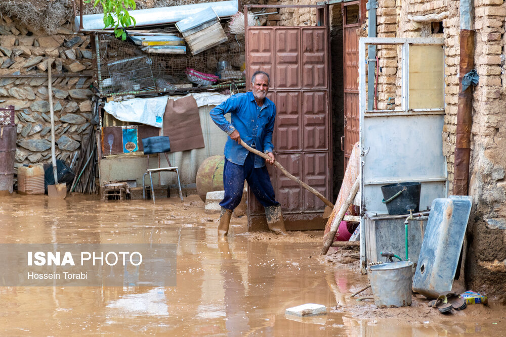 تصاویر: وقوع سیل در بارده چهارمحال و بختیاری