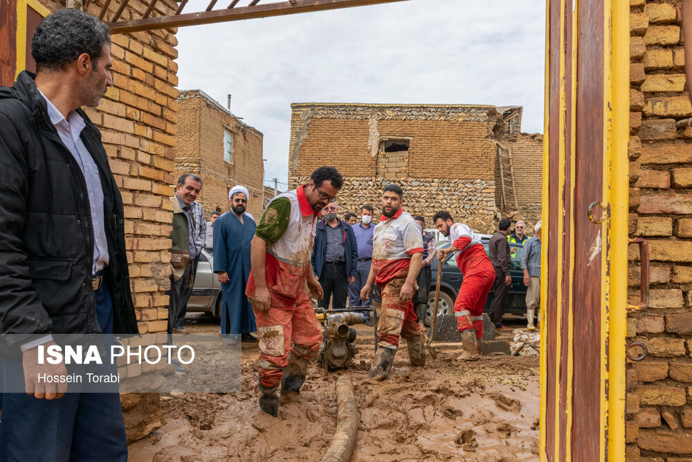تصاویر: وقوع سیل در بارده چهارمحال و بختیاری