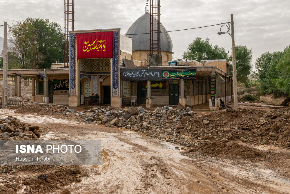 تصاویر: وقوع سیل در بارده چهارمحال و بختیاری