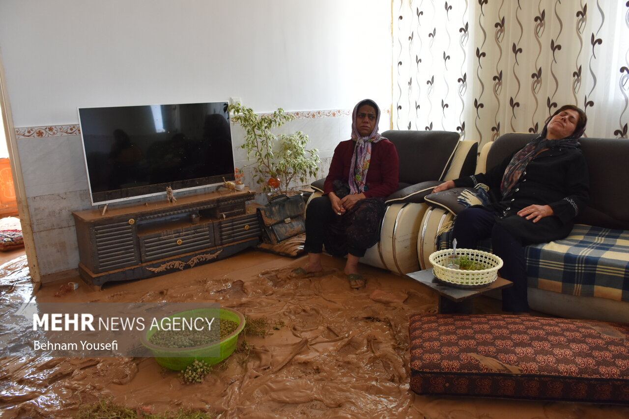 تصاویر: وضعیت بحرانی روستای&zwnj;های سیل&zwnj;زده اراک