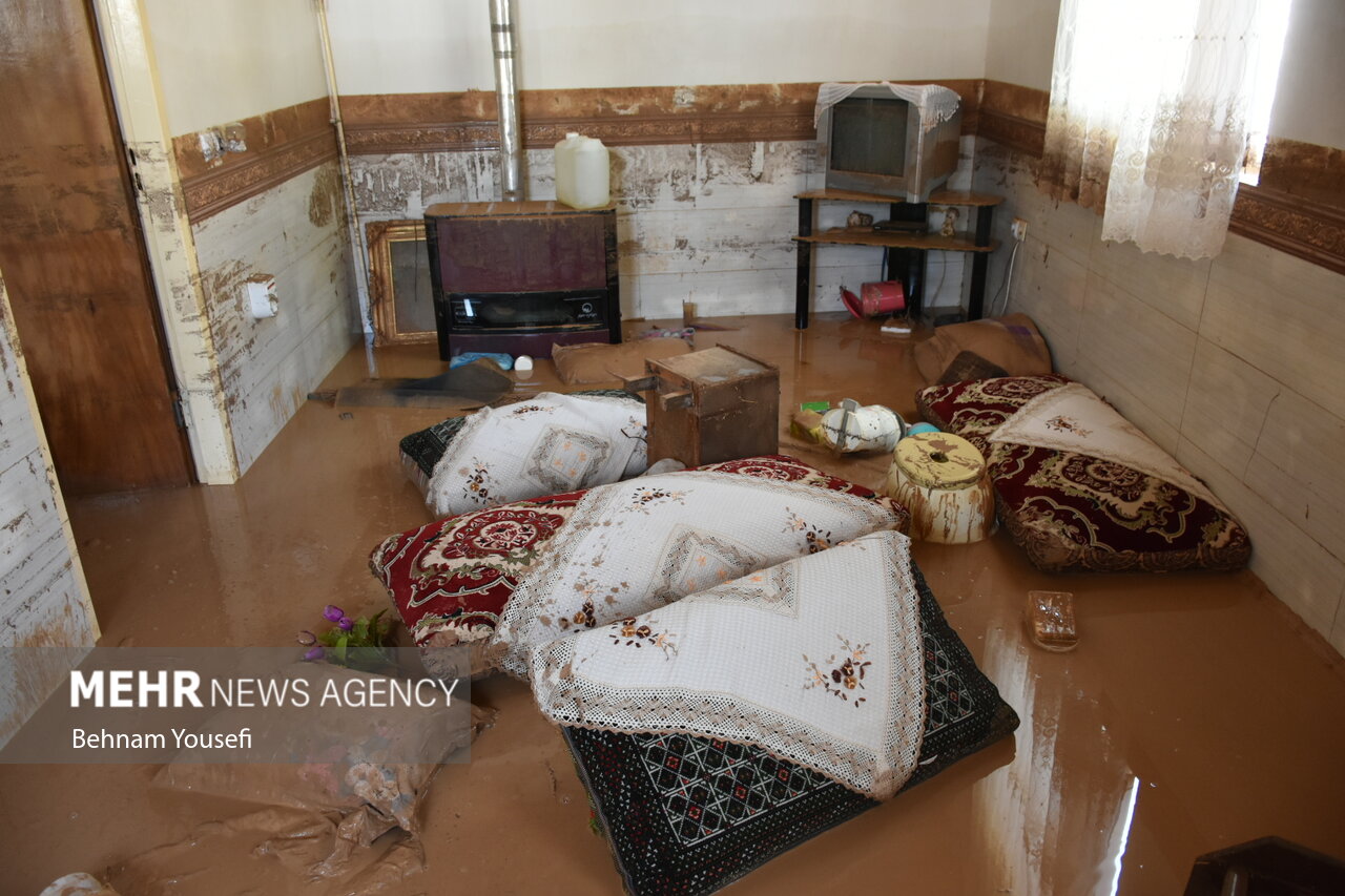 تصاویر: وضعیت بحرانی روستای&zwnj;های سیل&zwnj;زده اراک