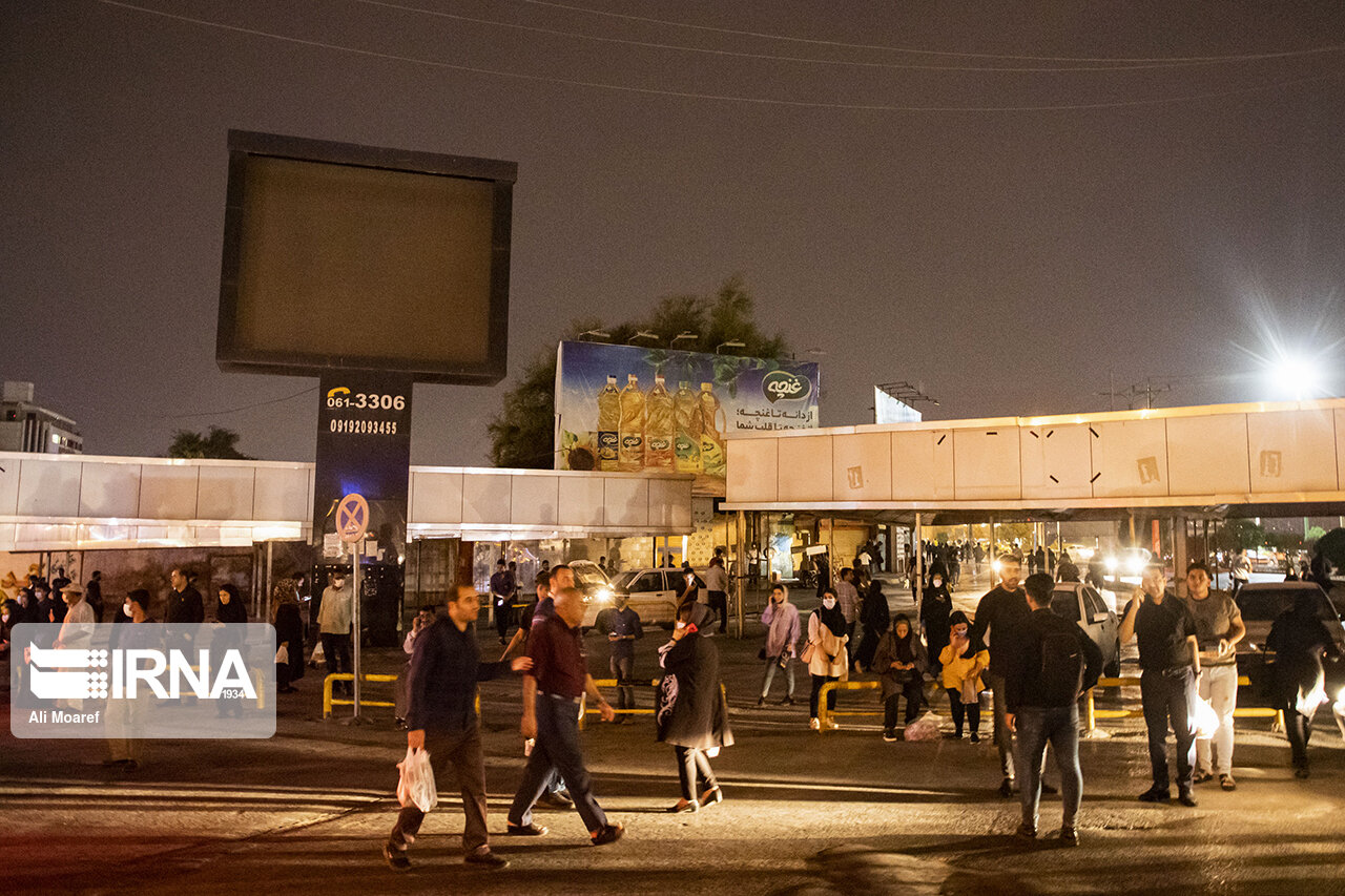 تصاویر: گرد و غبار در اهواز