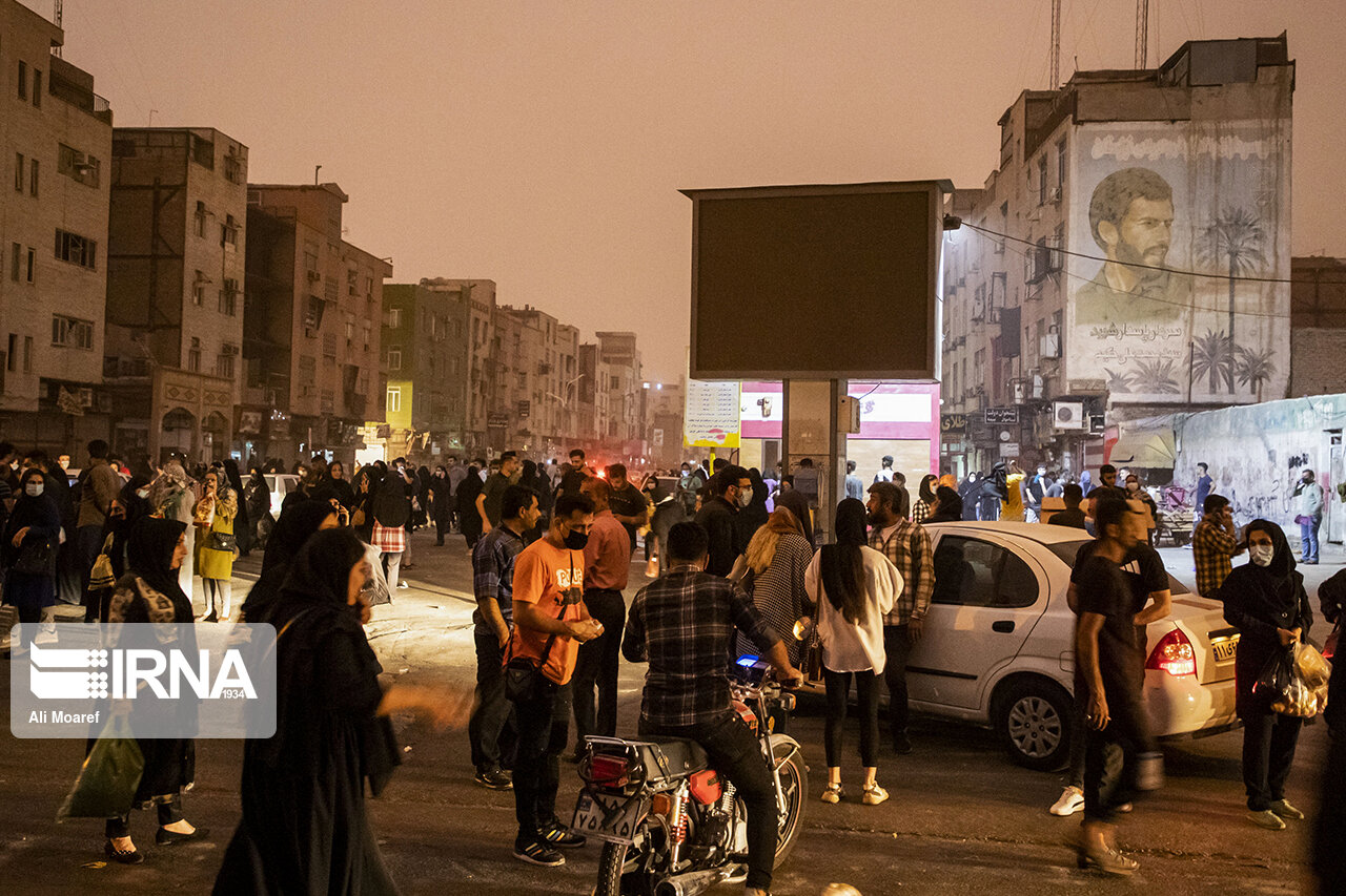 تصاویر: گرد و غبار در اهواز