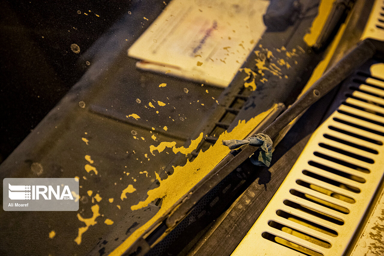 تصاویر: گرد و غبار در اهواز