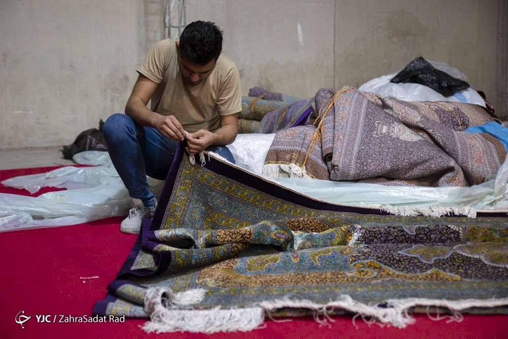 تصاویر: بیست&zwnj;ونهمین نمایشگاه بین المللی فرش دستباف تهران