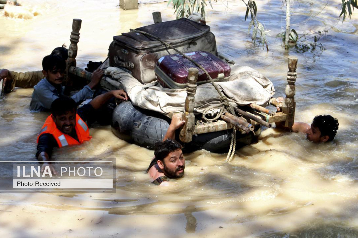 تصاویر: سیل در پاکستان