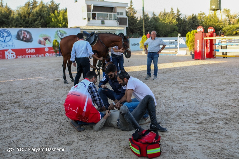 تصاویر: مسابقات پرش با اسب قهرمانی استان تهران