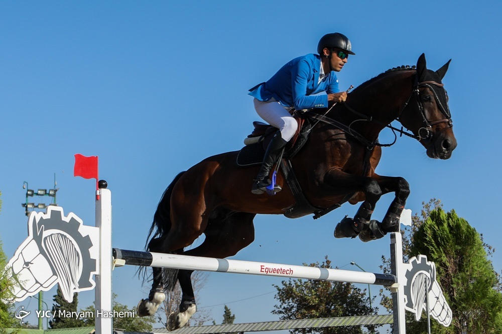 تصاویر: مسابقات پرش با اسب قهرمانی استان تهران