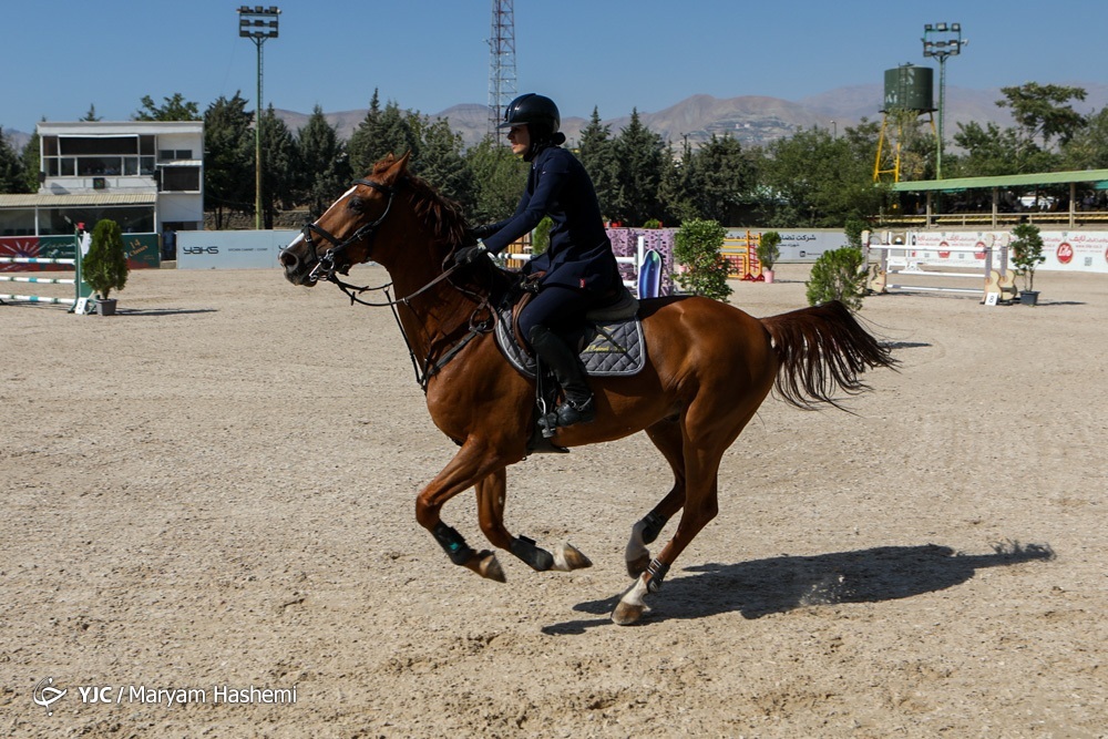 تصاویر: مسابقات پرش با اسب قهرمانی استان تهران