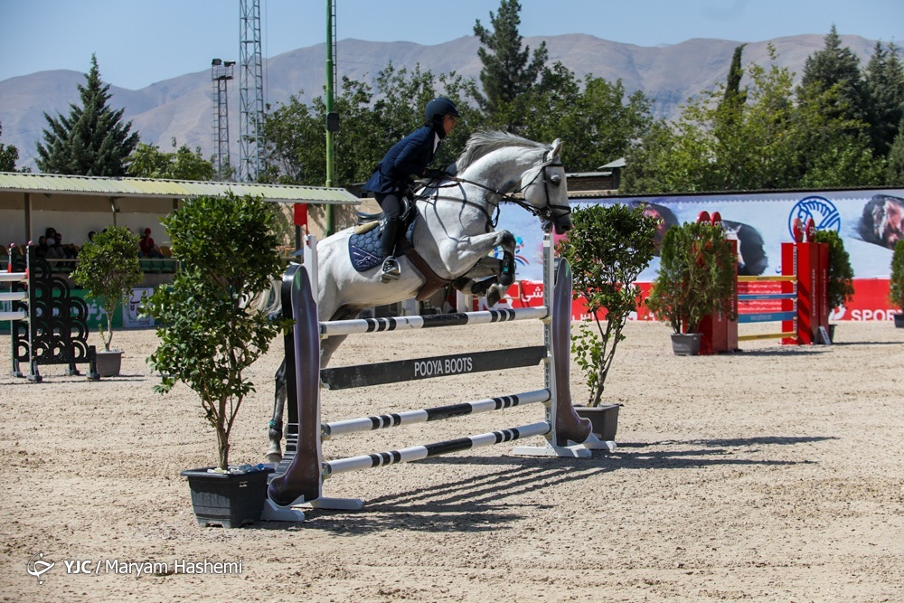 تصاویر: مسابقات پرش با اسب قهرمانی استان تهران