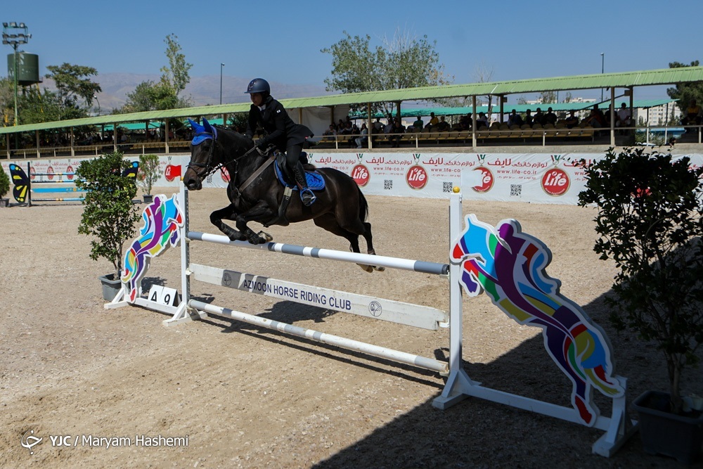 تصاویر: مسابقات پرش با اسب قهرمانی استان تهران