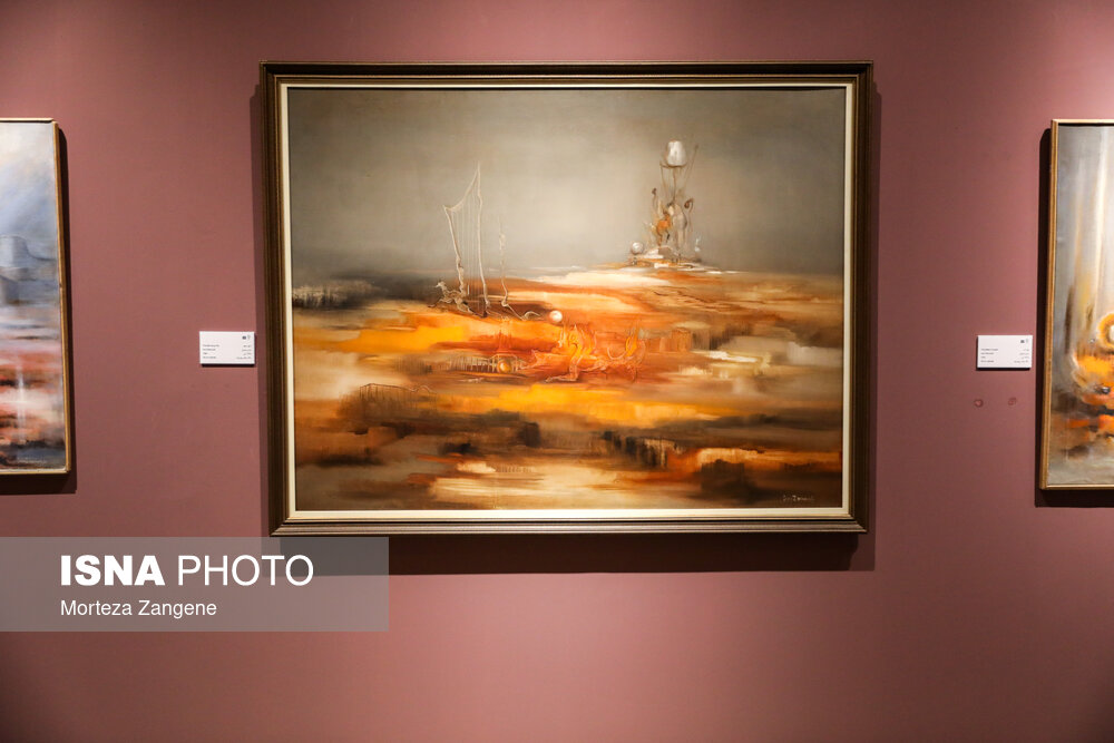 تصاویر: رونمایی از تابلوی ناتمام 