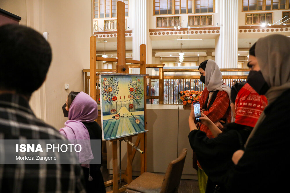 تصاویر: رونمایی از تابلوی ناتمام 