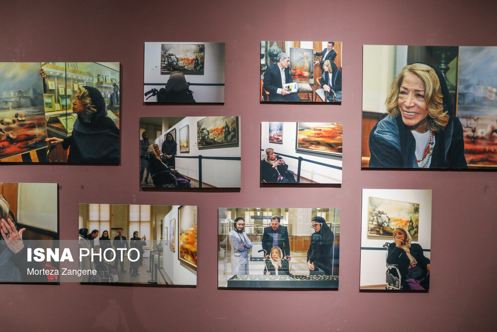 تصاویر: رونمایی از تابلوی ناتمام 