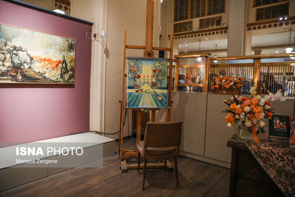 تصاویر: رونمایی از تابلوی ناتمام 