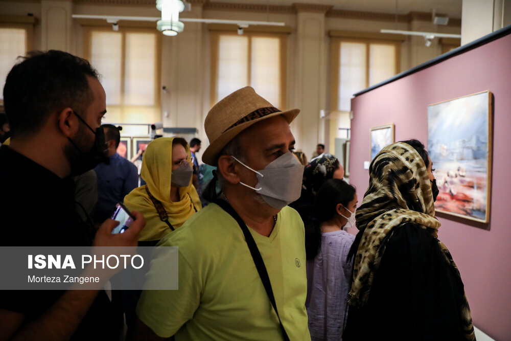 تصاویر: رونمایی از تابلوی ناتمام 