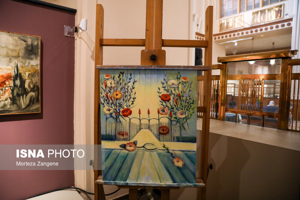 تصاویر: رونمایی از تابلوی ناتمام 