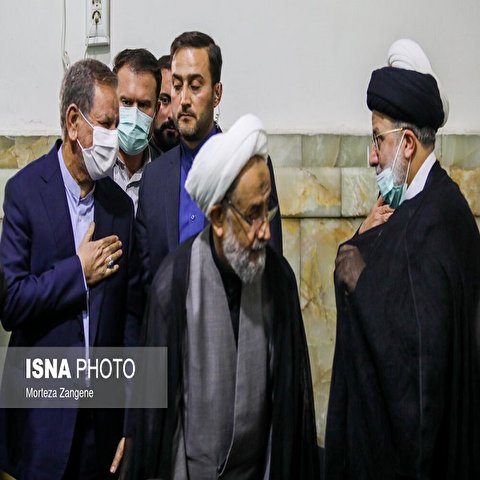 تصاویر: مجلس ترحیم «آیت الله ناصری» - مسجد ارگ تهران