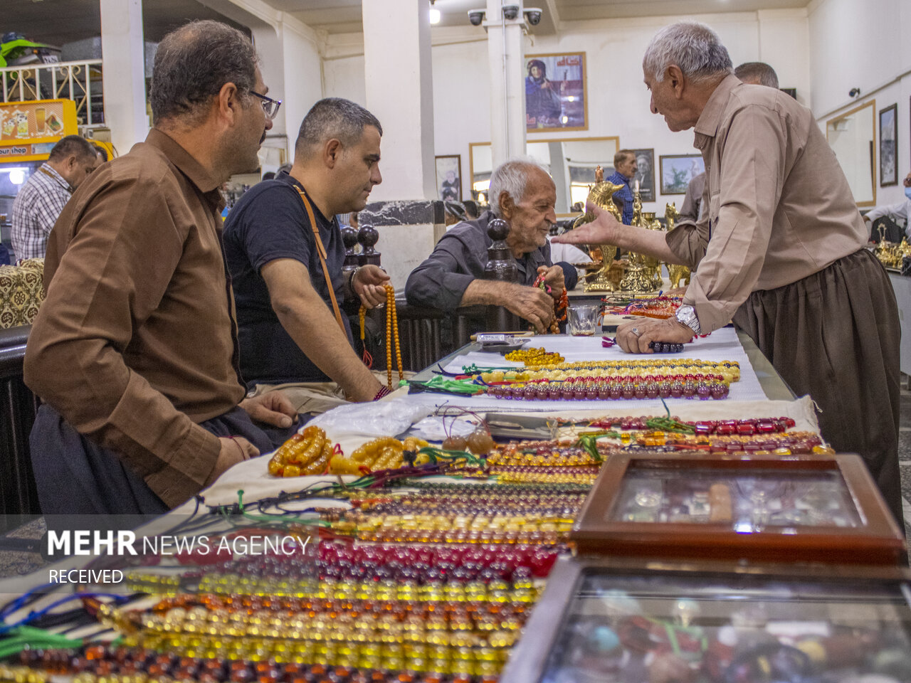 تصاویر: بازار تسبیح فروشان سقز