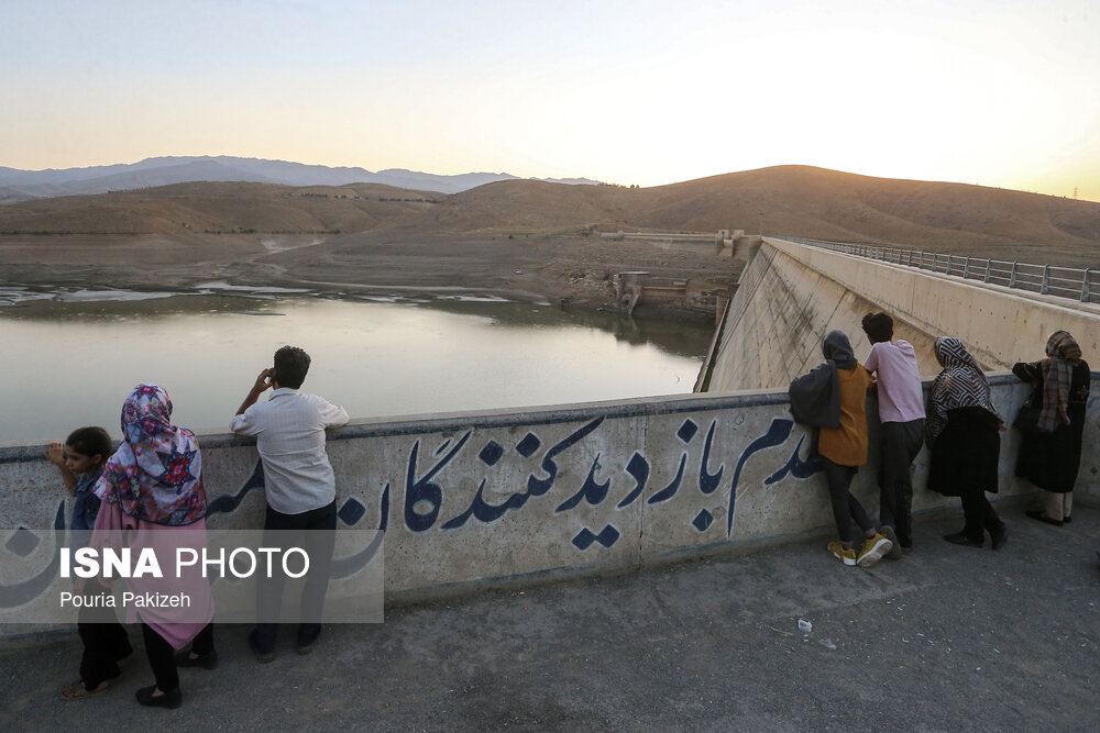 تصاویر: سدی بر روی خشکی