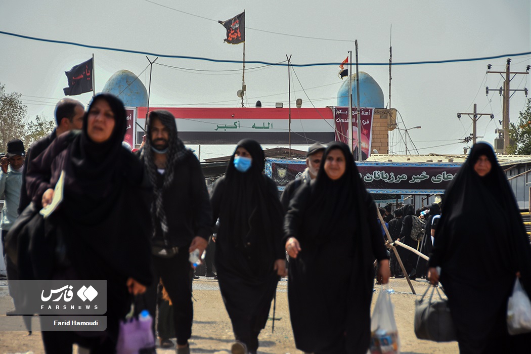 تصاویر: بازگشت &laquo;زائران اربعین&raquo; از مرز شلمچه