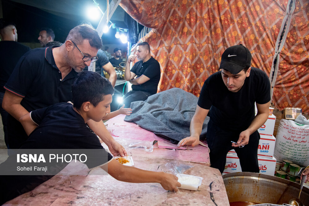 تصاویر: میزبانی گرم مردم کرکوک از زائرین اربعین