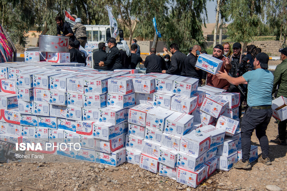 تصاویر: میزبانی گرم مردم کرکوک از زائرین اربعین