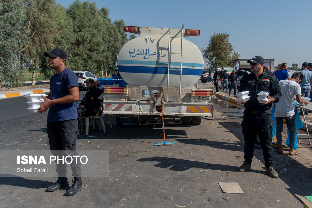 تصاویر: میزبانی گرم مردم کرکوک از زائرین اربعین