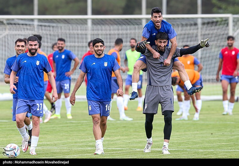 تصاویر: اولین تمرین تیم ملی فوتبال به سرمربیگری کارلوس کی&zwnj;روش