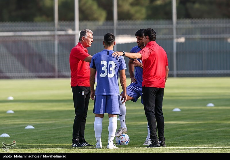 تصاویر: اولین تمرین تیم ملی فوتبال به سرمربیگری کارلوس کی&zwnj;روش