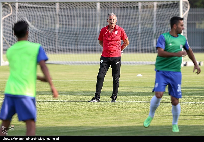 تصاویر: اولین تمرین تیم ملی فوتبال به سرمربیگری کارلوس کی&zwnj;روش